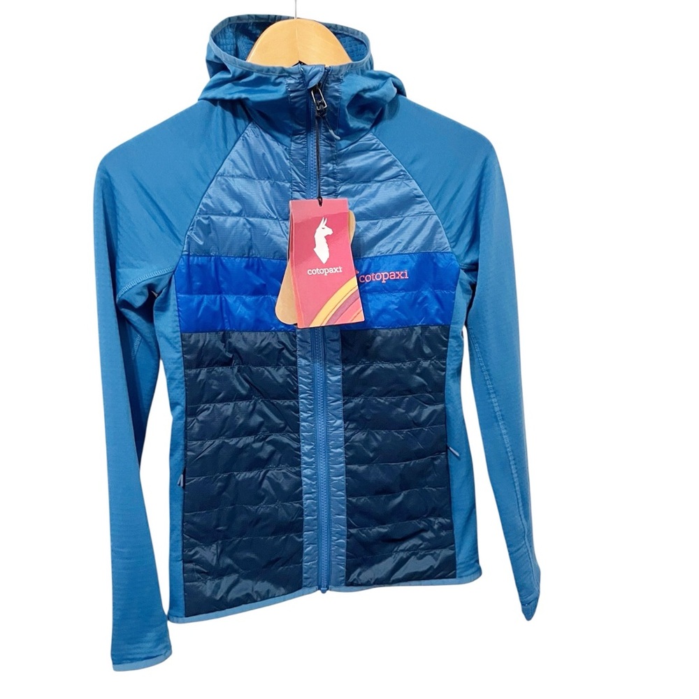 Cotopaxi Women’s Lake‎ and Abyss Capa Hybrid Insulated Hooded Jacket NWT XXS